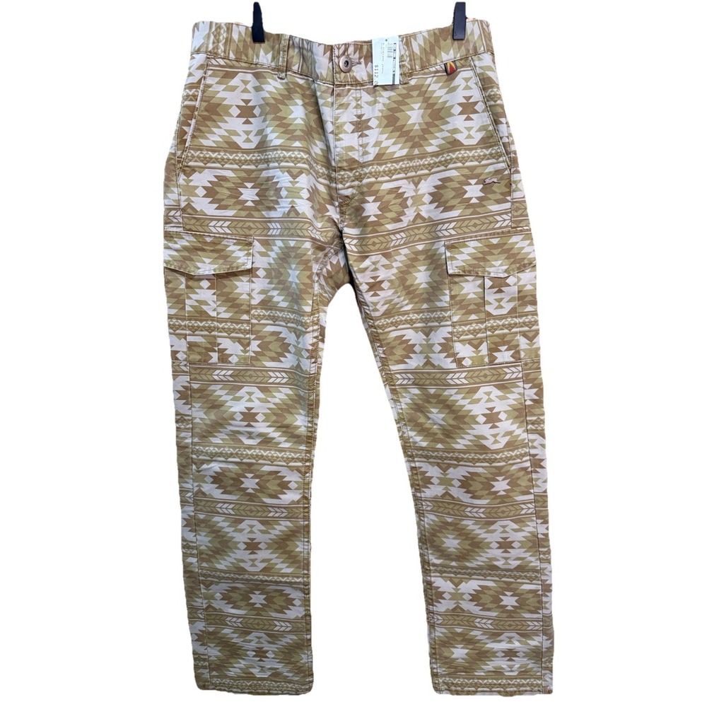 A.Tiziano Men's Southwest Goldenrod Streetwear Urban Straight Fit 36x32 NWT‎